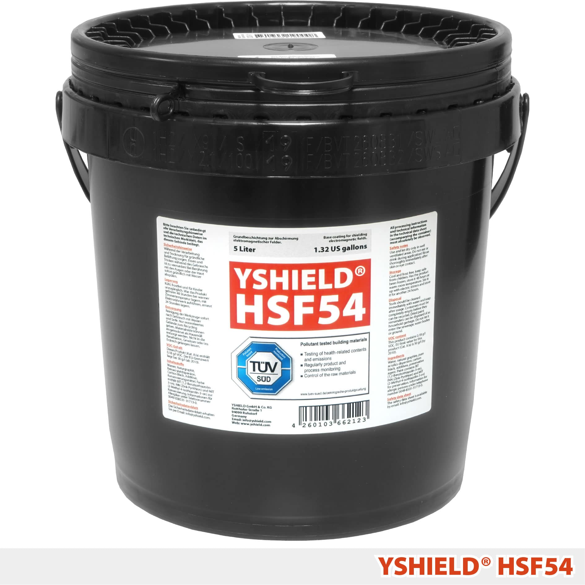HSF-54 – 5 litres peinture anti-ondes contre les basses et les hautes fréquences