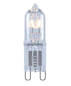 Ampoule halogène G9, 25W, 230V Ampoule halogène G9, Intensité