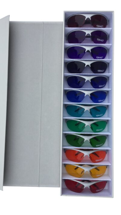 Coffret de 12 lunettes de couleur PRiSMA® Spectro-Chrome