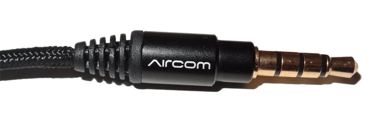 jack plug aircom 3.5 mm