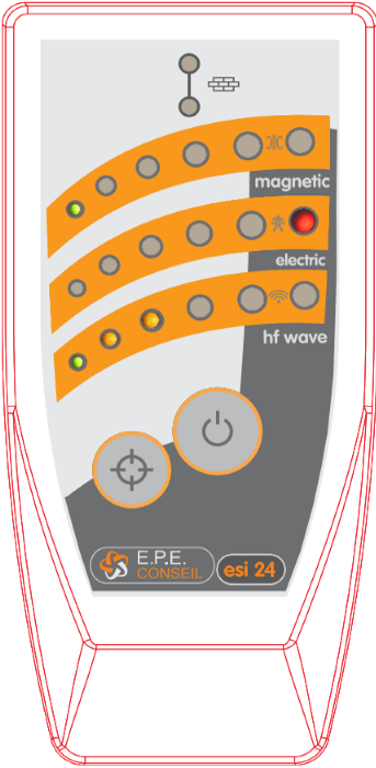 ESI-24 -detecteur-pollutions-electromagnetiques