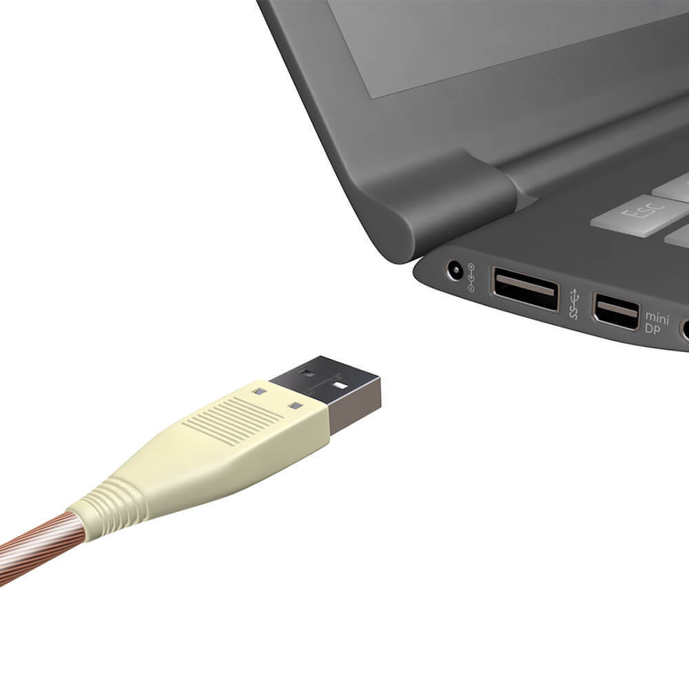 Cordon USB de mise à la terre 