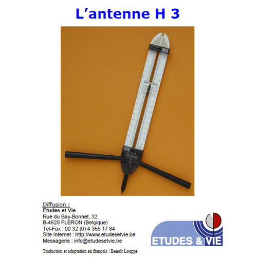 KIT ANTENNE DE LECHER POUR CHAMPS ENERGIE - ÉSOTÉRISME/ANTENNE DE LECHER /  BAGUETTE - ETOILE HARMONIE