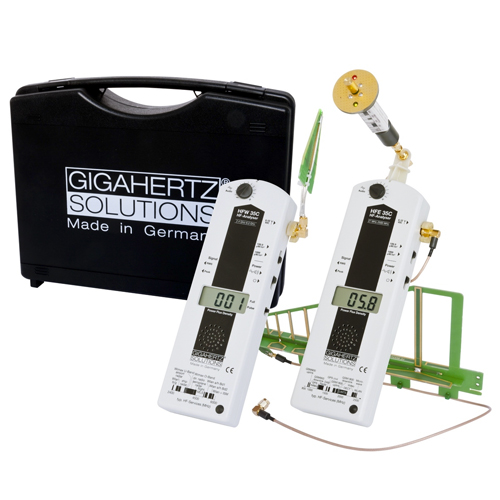 Kit d'instruments HFEW35C (HFE35C+HFW35C) - Gigahertz-Solutions à ultra-large bande de 27 MHz à 6 GHz (kit spécial 5G)