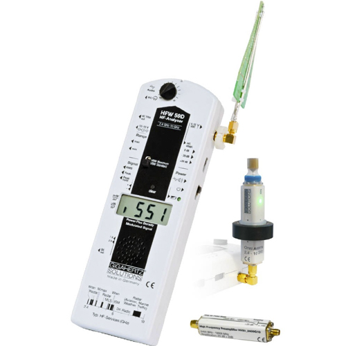 HFW59D PLUS - 2.4 GHz  à 10 GHz  - Gigahertz-Solutions