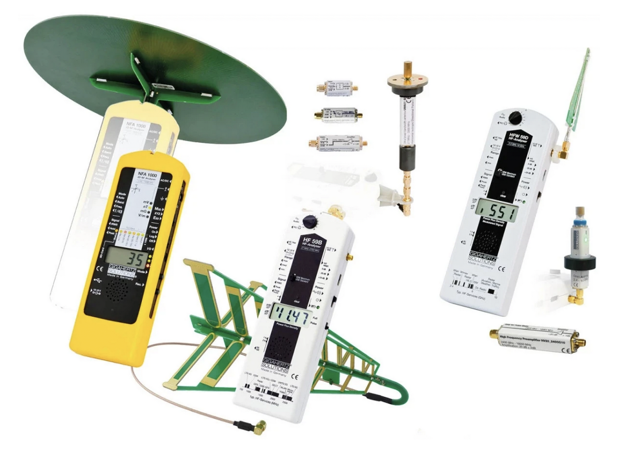KIT PROFI MK70-3D Profi+2.2 - Gigahertz-Solutions de 5 Hz à 10 GHz
