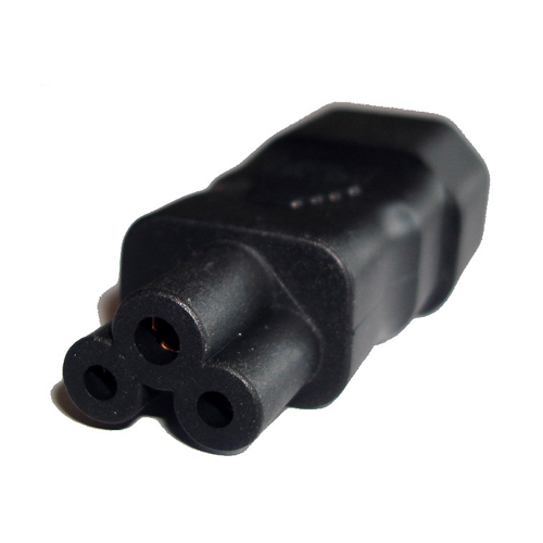 Adaptateur C13 en trèfle pour câble blindé d'ordinateur portable (Danell)