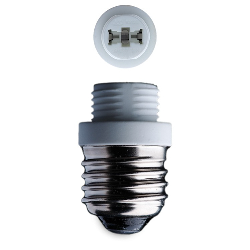 E27 adaptateur- douille pour ampoule G9 halogène ou à Leds (Danell