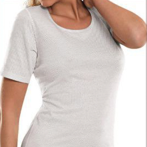 T-Shirt écran contre les hautes fréquences à manches courtes pour dames