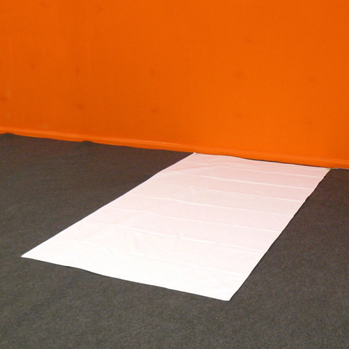 Tapis de sol 1 pièce en STEEL-TWIN pour lit d'une personne et pour les baldaquins anti-ondes