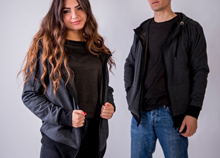 Sweat à capuche Hoddy Ad hoc unisexe anti-ondes de hautes fréquences
