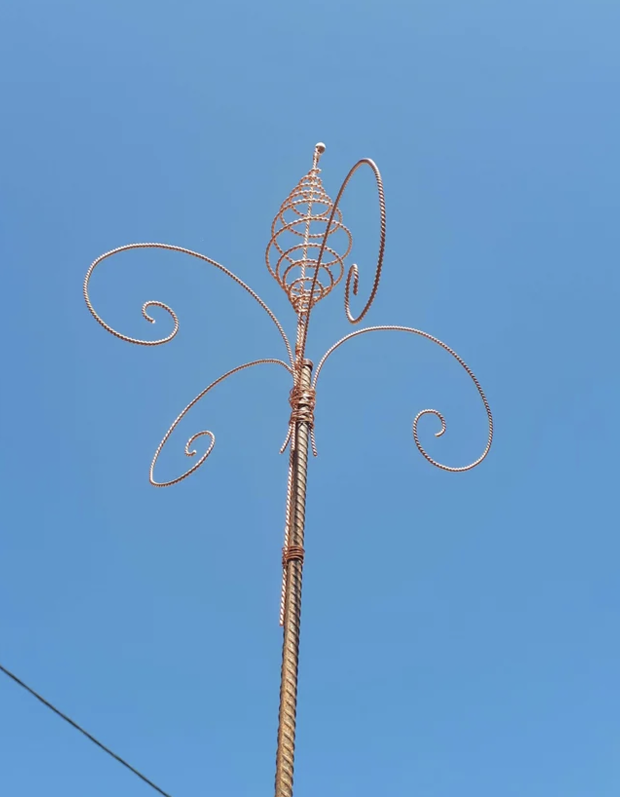 3Pcs Fibonacci Bobine Bobine Gabarit Pour Electro Jardinage, Fil De Cuivre Gabarit Antenne Pour Cultiver Des Plantes Legumes 88898078