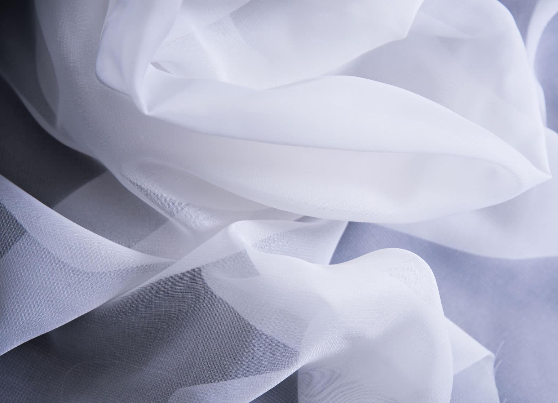 Voile écran  PRO anti-ondes -40 dB blanc neige contre les hautes fréquences