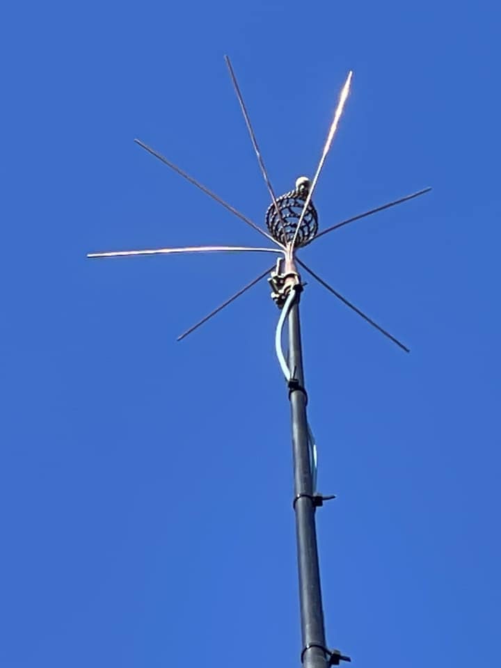Kit grande antenne atmosphérique avec canne télescopique pour l'électroculture