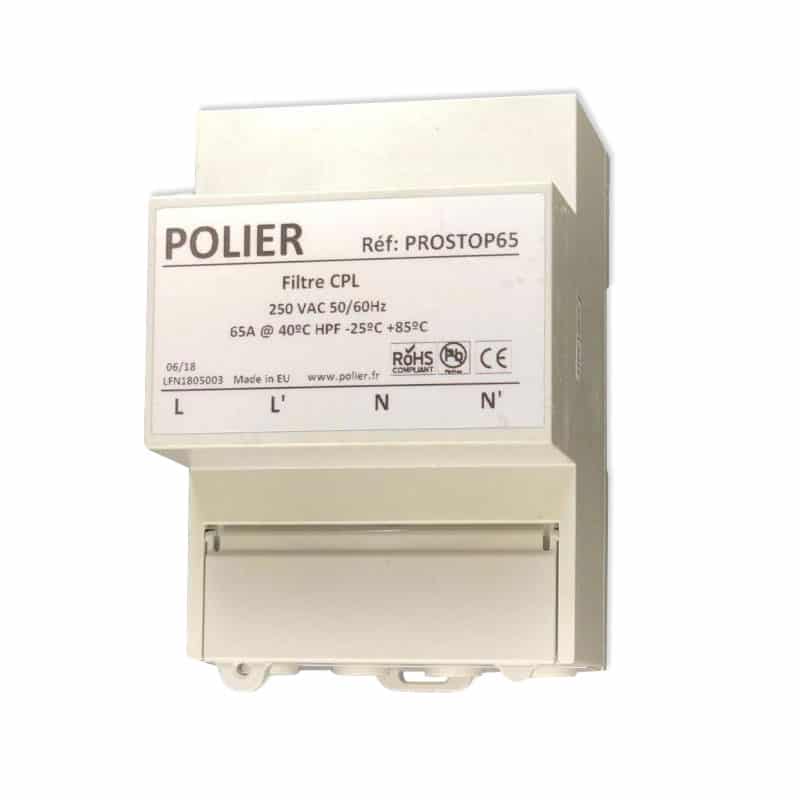 Filtre PROSTOP65 Polier - Protection CPL Linky et électricité sale