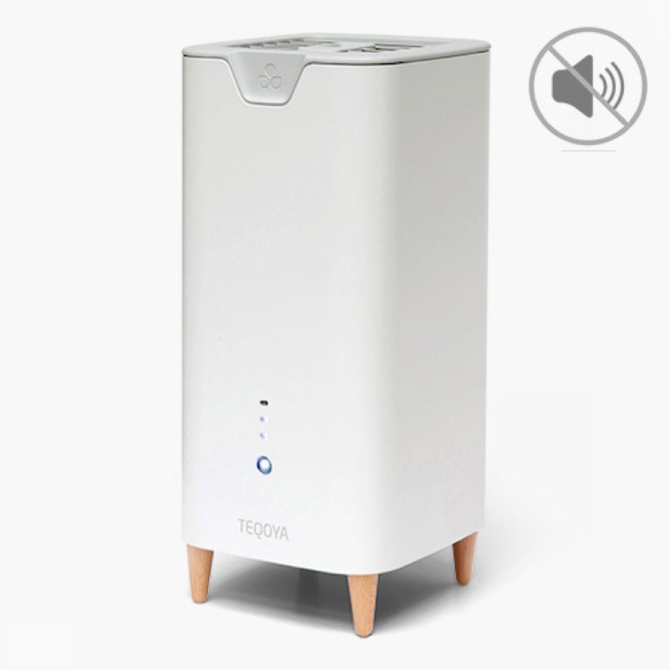 TEQOYA E500 NOCTUA Le purificateur d'air sans filtre jetable pour vos espaces de vie et de travail
