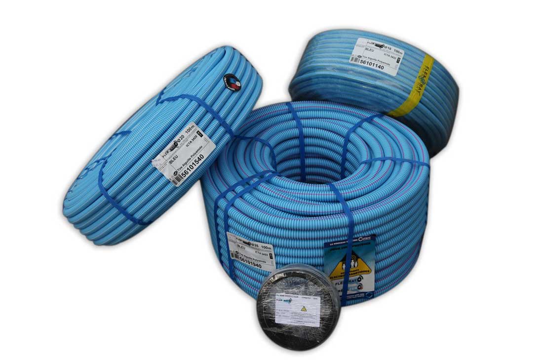 Gaine blindée PREFILZEN+ diamètre 16 mm (3G1,5) - Bobine de 100m